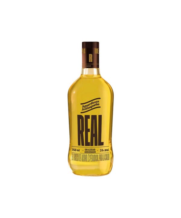 AGUARDIENTE AMARILLO REAL BOTELLA
