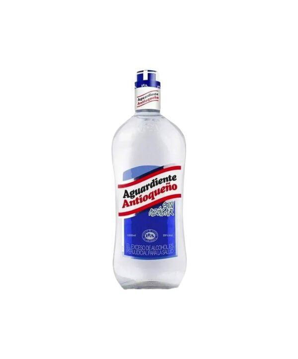AGUARDIENTE AZUL LITRO VIDRIO