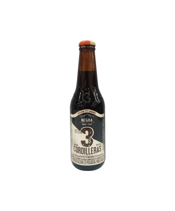 CERVEZA 3 CORDILLERAS NEGRA