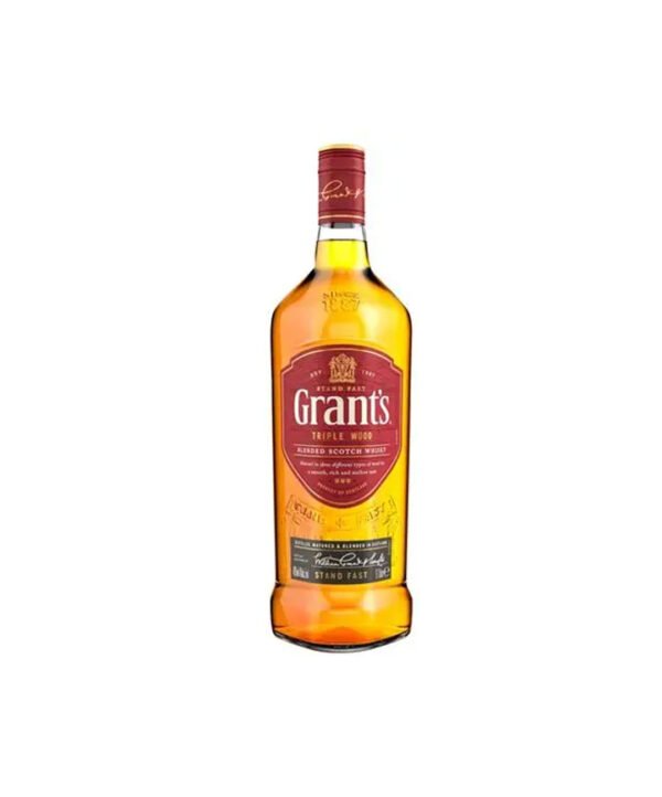 GRANTS TRIPLE WOOD WHISKY BOTELLA